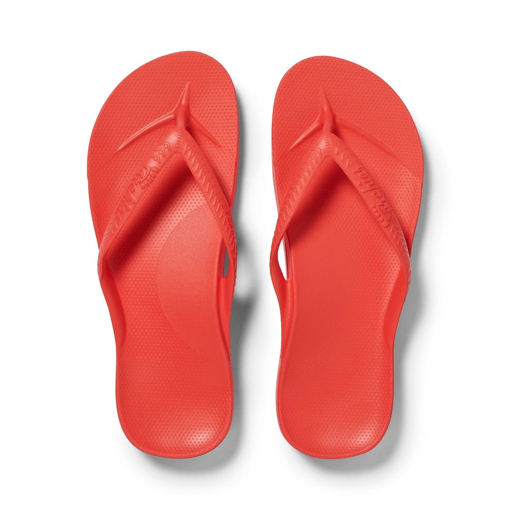 Archie's Footwear Coral Arch Support Flip Flops