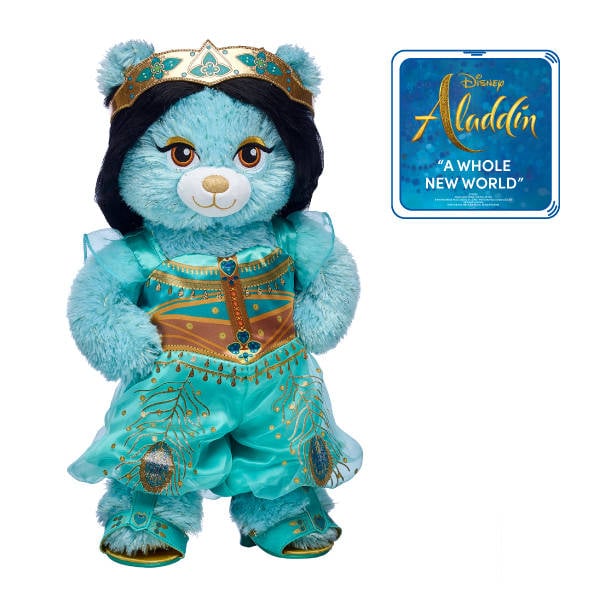 Deluxe Jasmine Inspired Bear "A Whole New World" Gift Set