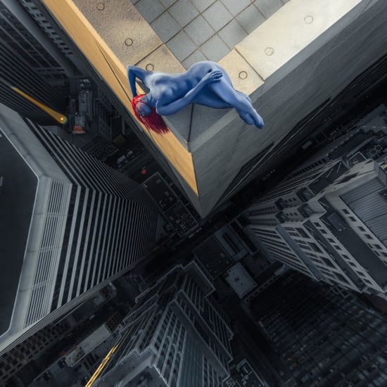 Real Superheroes Pose 40 Stories Above San Francisco