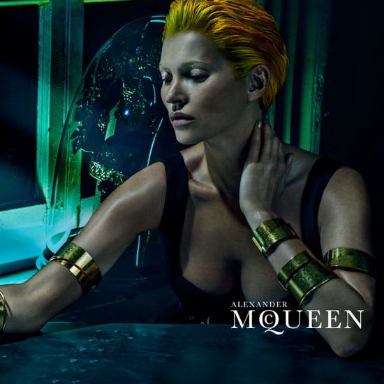 Kate Moss in Alexander McQueen Spring 2014 Campaign