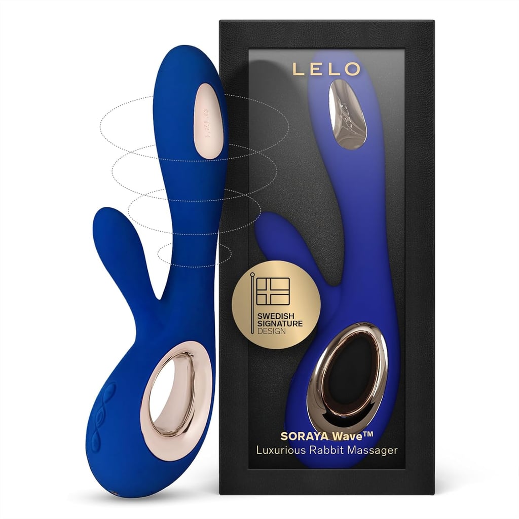 Lelo Soraya Wave ($175, originally $221)
The Lelo Soraya Wave has earned its spot as one of the bestselling rabbit vibrators out there, and it's easy to see why. Designed to hit both the clitoris and G-spot at once, it offers eight different pleasure settings to play with. Add in a waterproof design, long battery life, and a body-safe silicone finish, and it's no surprise this toy has such a devoted following.
