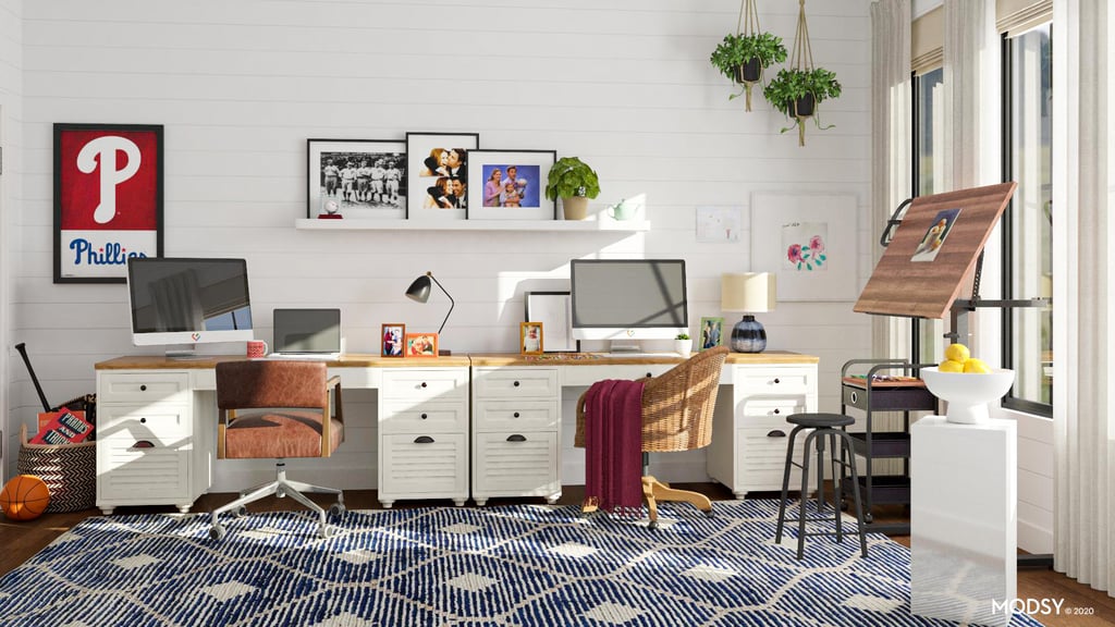 Jim and Pam's Cozy Home Office