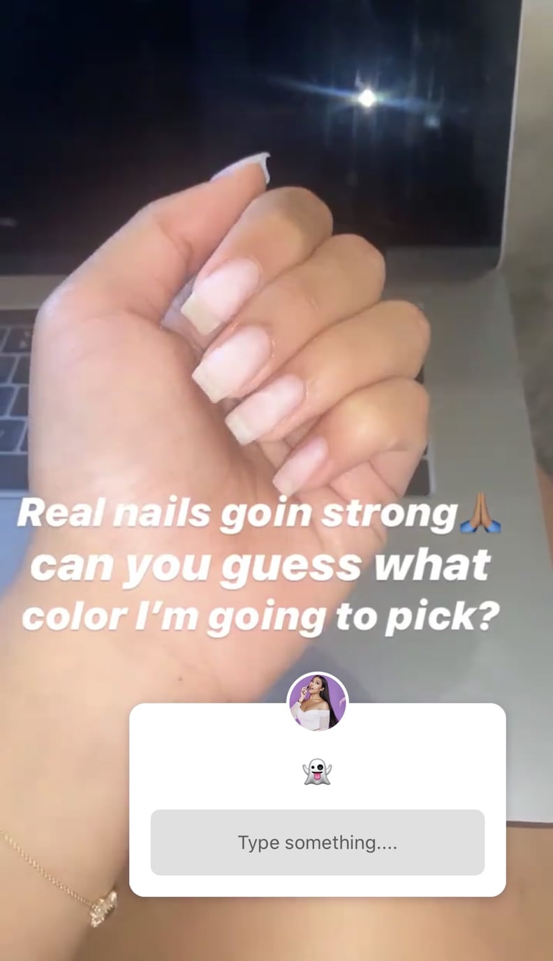 Jordyn Woods's Toffee Nail Polish Color