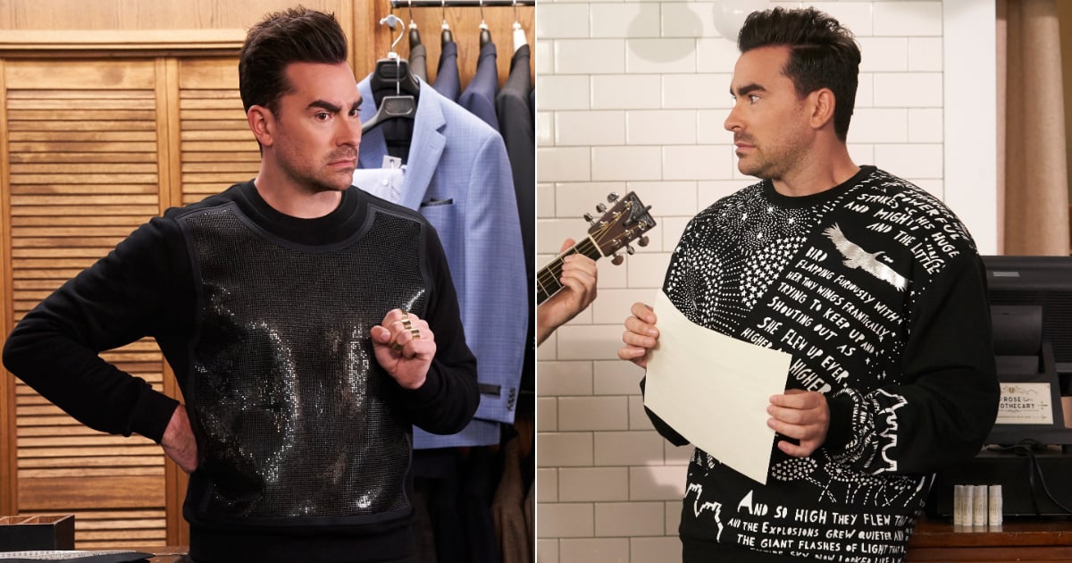 9 Holiday Sweaters We Went Shopping For, Thanks To David Rose’s Outfits on Schitt’s Creek’s