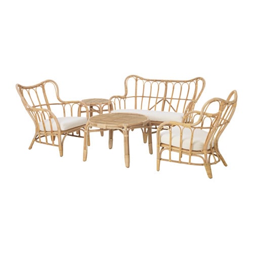 Mastholmen Rattan 4-Seat Conversation Set ($435)