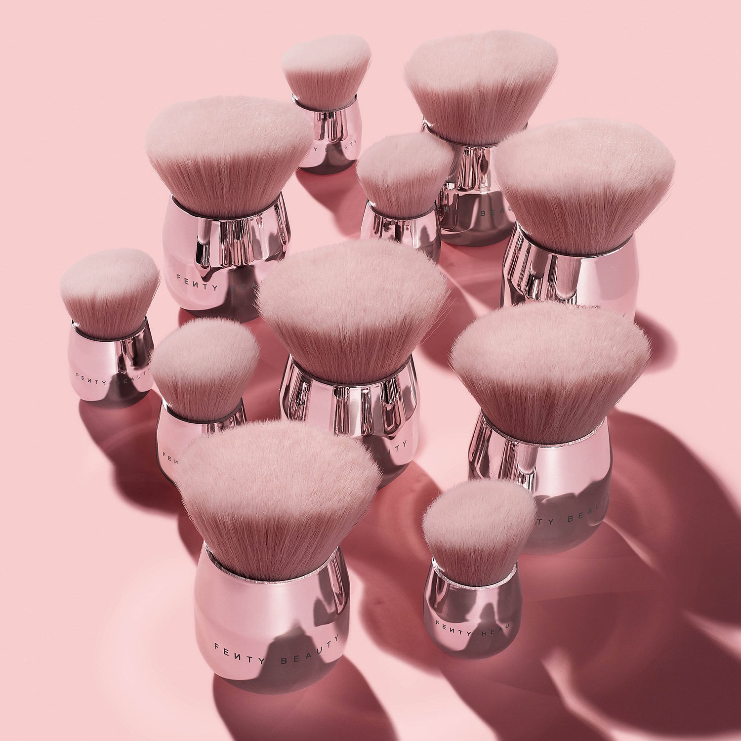 Fenty Beauty by Rihanna x Sephora - Pink Makeup Brushes : Jesenia's Goodie  Bag