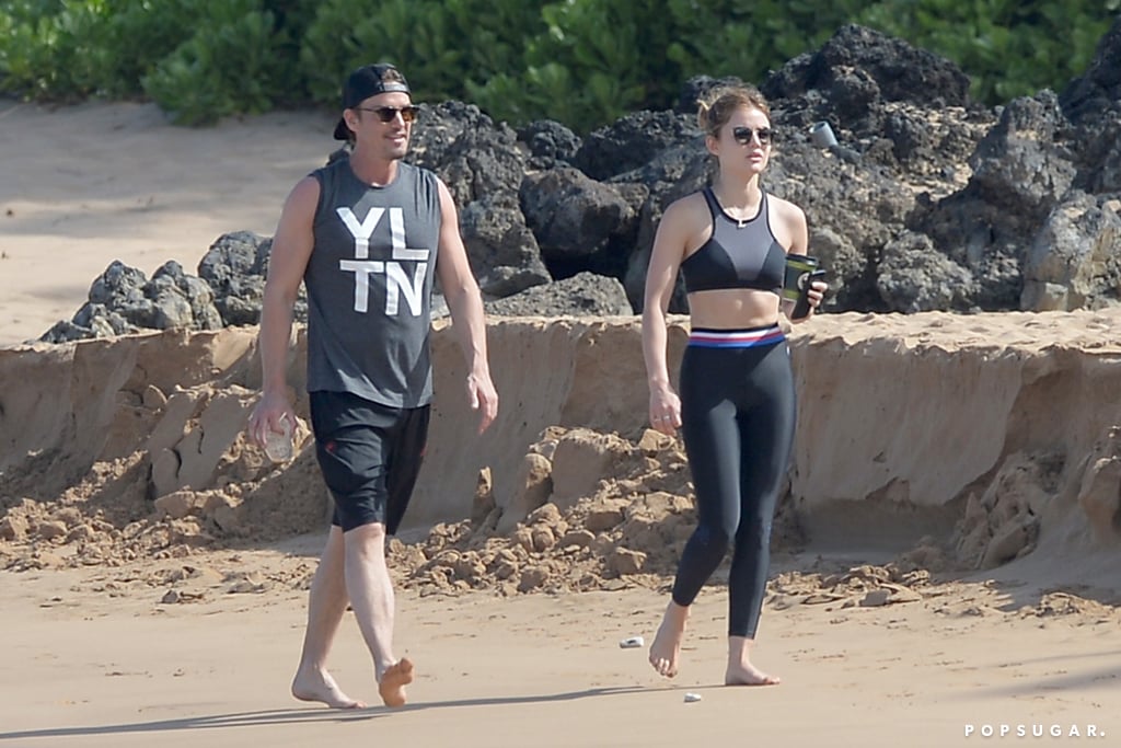 Lucy Hale and Riley Smith in Hawaii Pictures May 2018