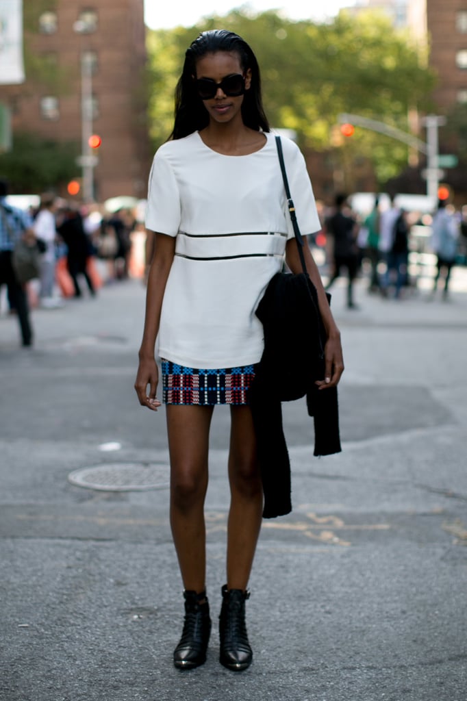 Off the Runway at NYFW — 70+ Model Street Style Outfits to Inspire! Off the Runway at NYFW — 70+ Model Street Style Outfits to Inspire!