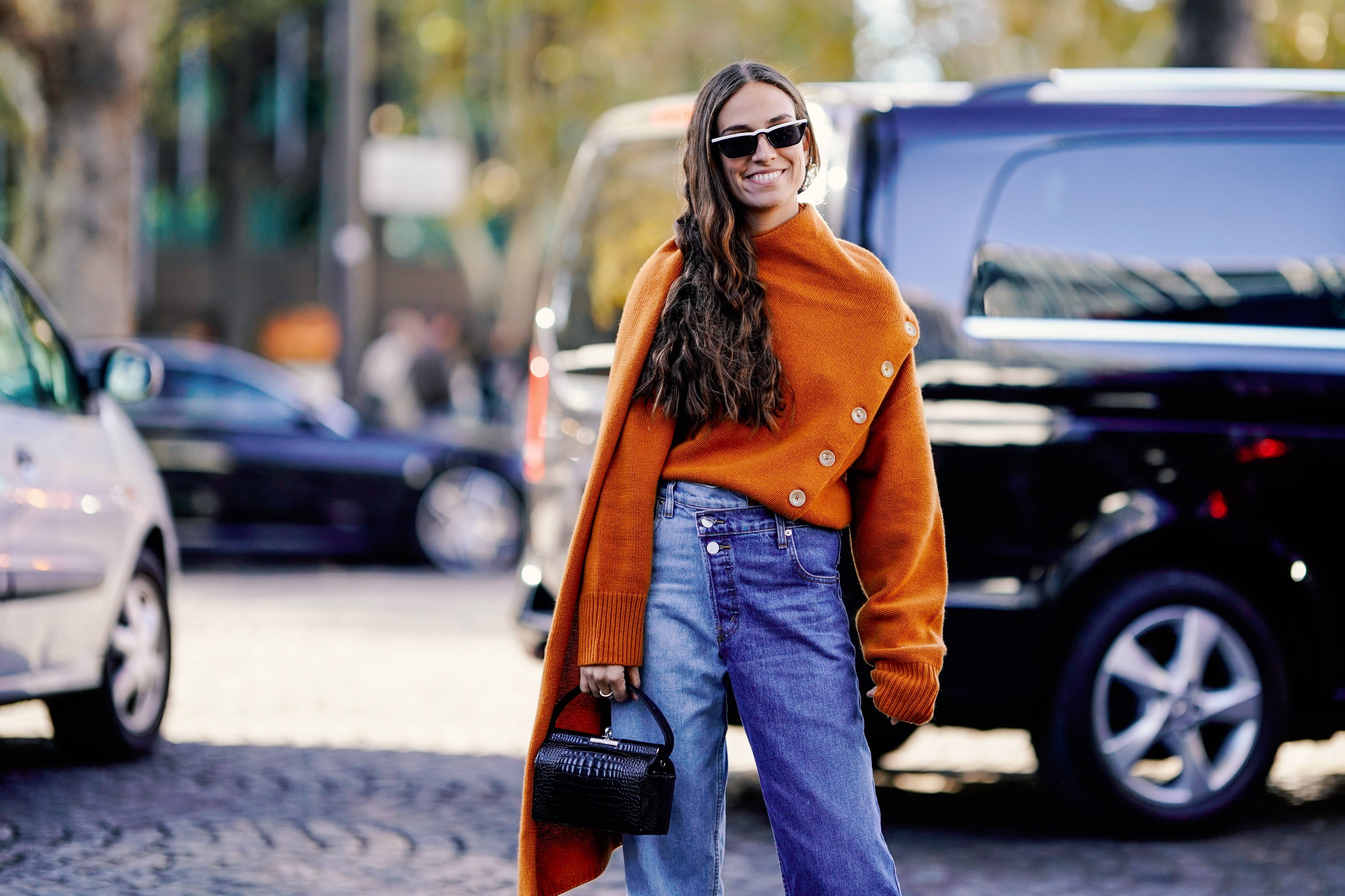 How to wear a sweater with jeans hotsell