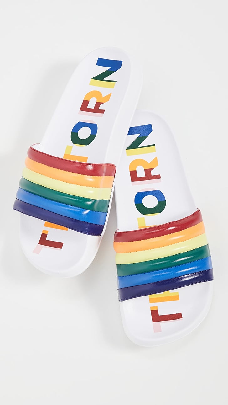 Tretorn rainbow slides online