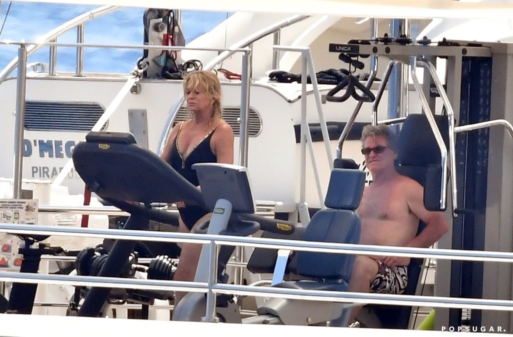 Kate Hudson and Goldie Hawn on Vacation in Italy Photos 2019