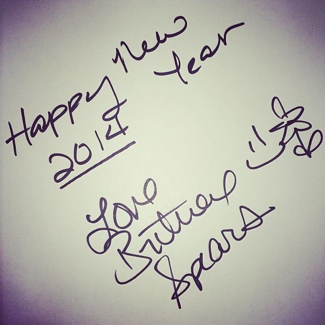 Britney Spears penned a note to her followers. 
Source: Instagram user britneyspears