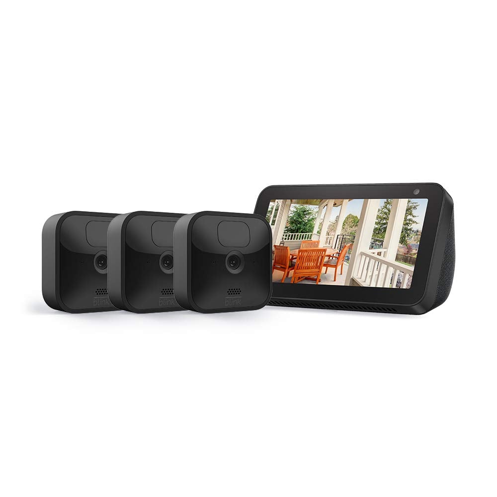 Echo Show 5 With All-New Blink Outdoor 3 Camera Kit
