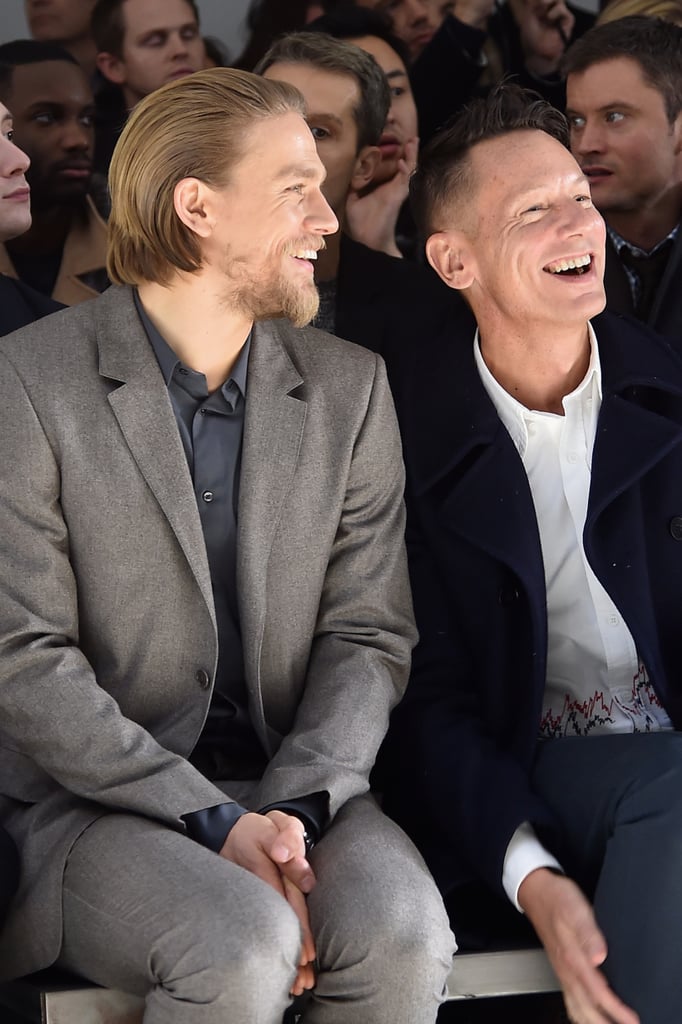Charlie Hunnam at Milan Fashion Week 2015 | Pictures