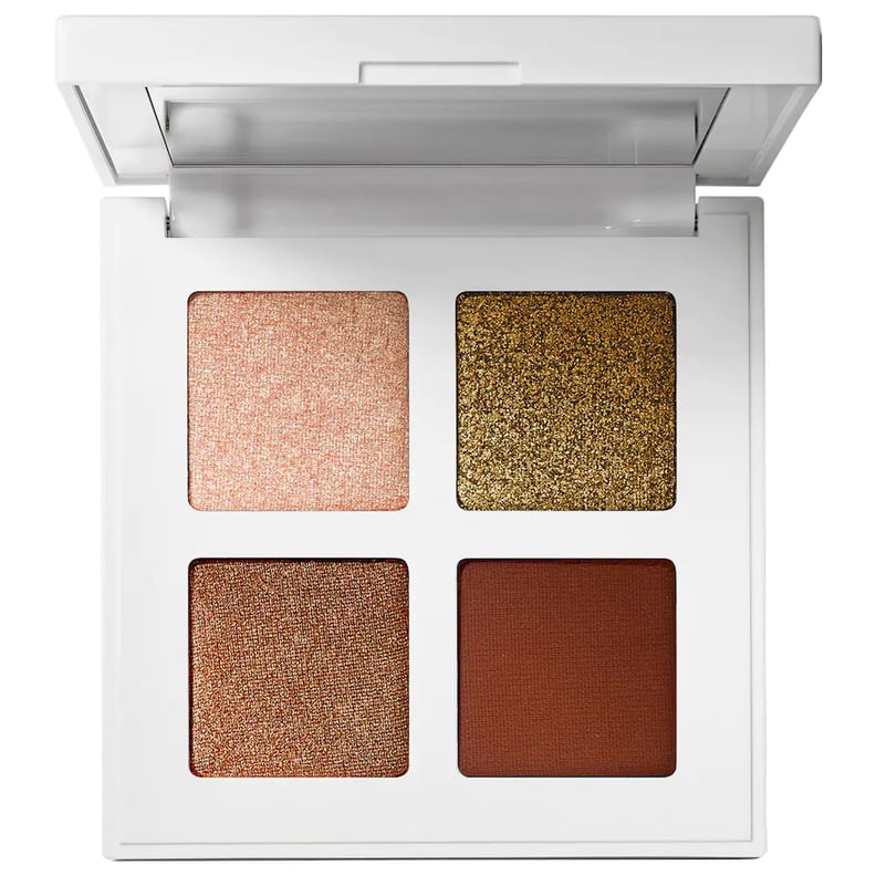 For a Glam Neutral Look: Makeup By Mario Glam Eyeshadow Quad