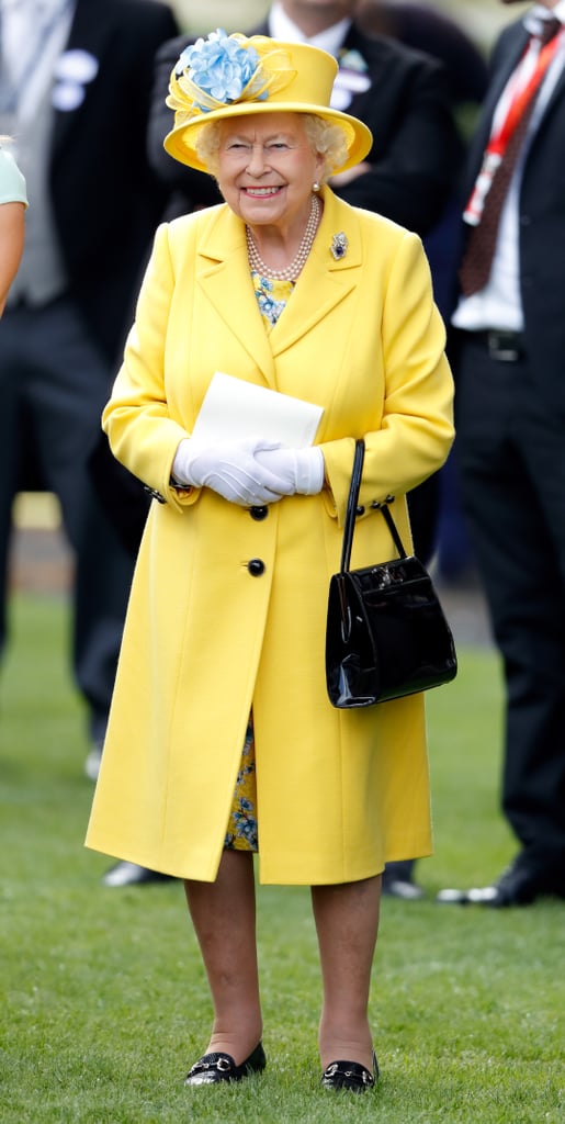 Queen Elizabeth II Watching Her Horse 'Fabricate' at the Royal Ascot in 2018