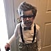 Little Boy Dresses as Old Man For 100th Day of School