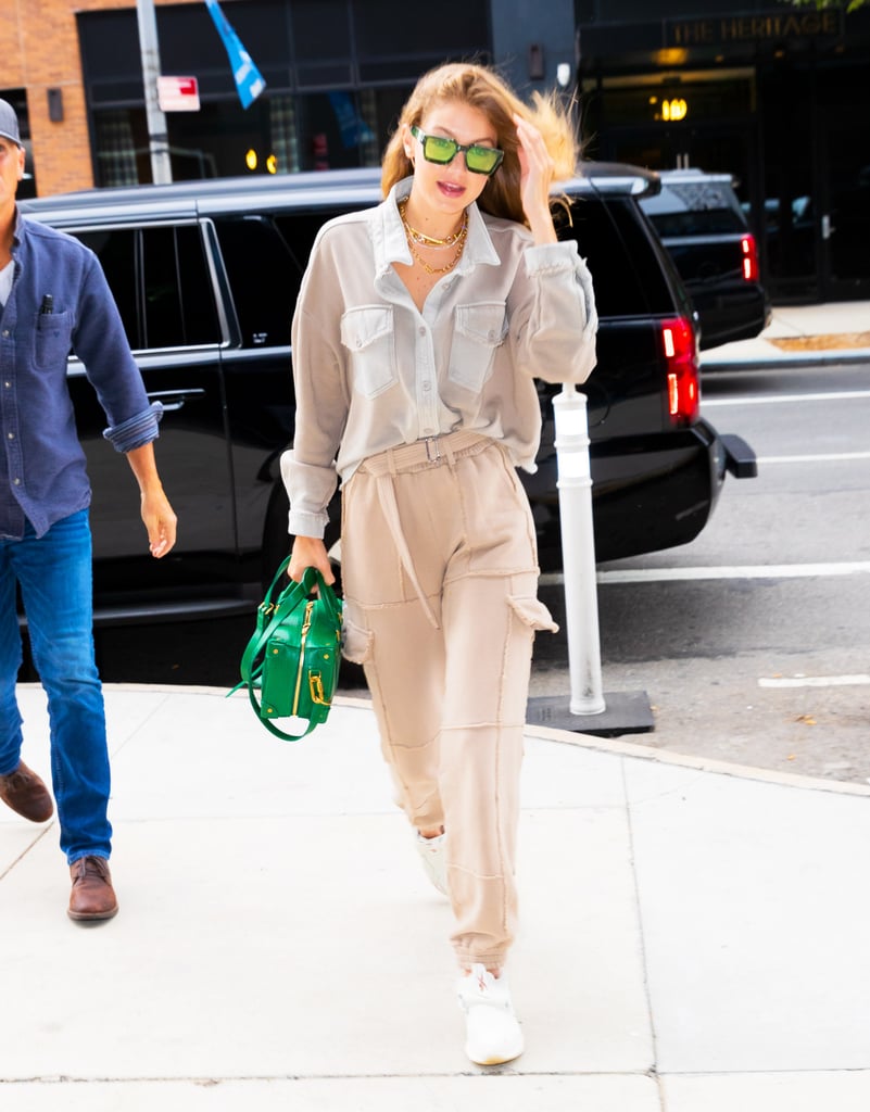 Gigi Hadid Arriving at the Savage x Fenty Show