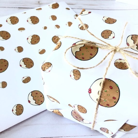 Fruit Cake Wrapping Paper