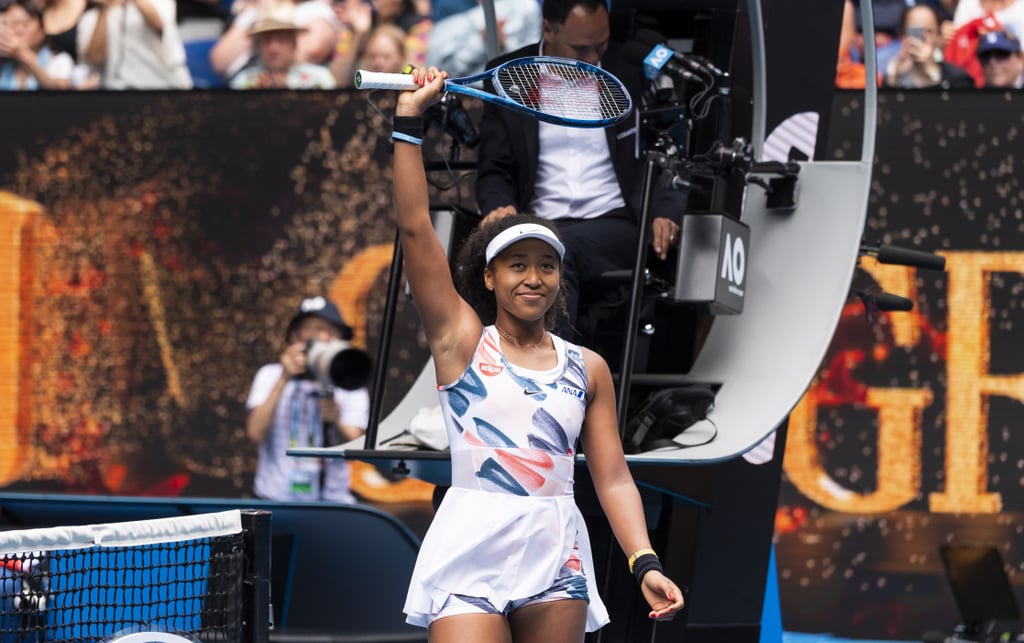 拿俄米大阪在2020年澳大利亚网球公开赛在同一机构作为她的芭比娃娃的典范