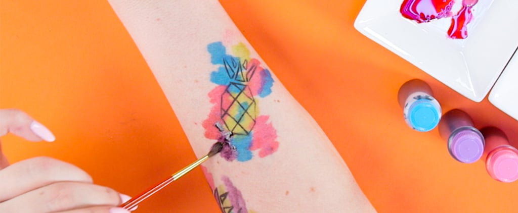 Temporary Watercolor Tattoo | Video