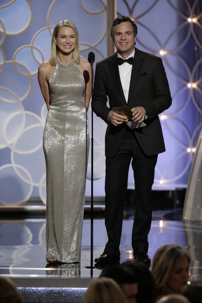 Naomi presented an award with Mark Ruffalo.