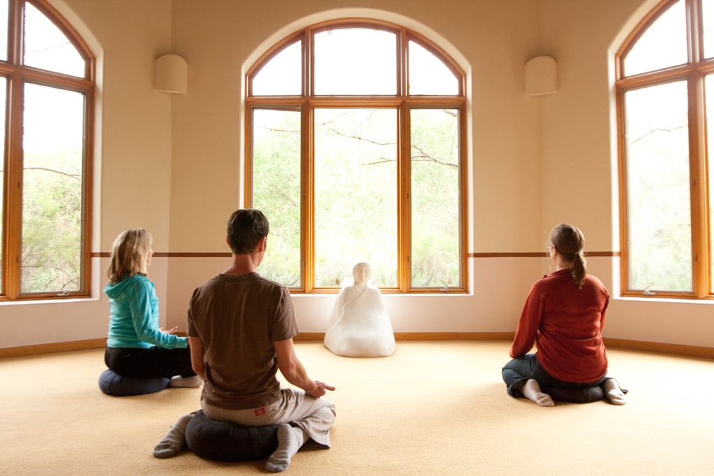 If you're feeling super relaxed — or need to de-stress — drop into one of the Ranch's meditation rooms or take a guided meditation class.