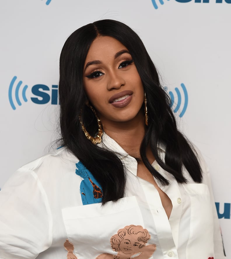 NEW YORK, NY - MAY 09:  Performing artist Cardi B visits the SiriusXM Studios on May 9, 2018 in New York City.  (Photo by Ilya S. Savenok/Getty Images)