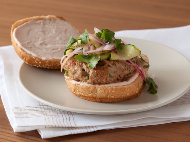 Asian Turkey Burgers