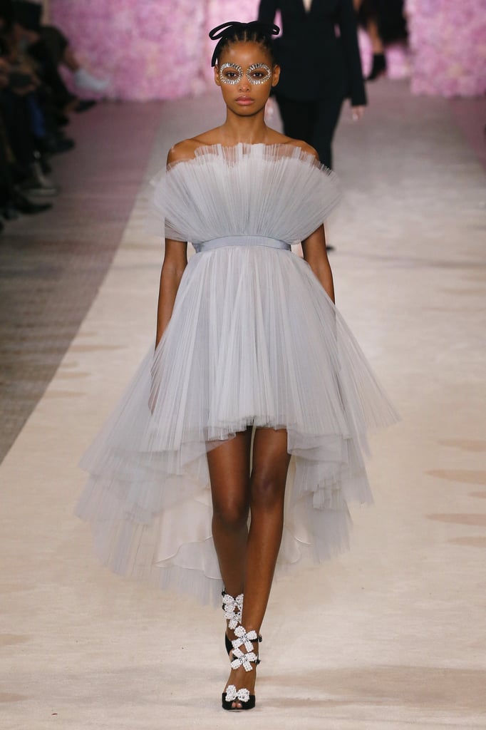 A Tulle Dress From the Giambattista Valli Fall 2020 Runway at Paris Fashion Week