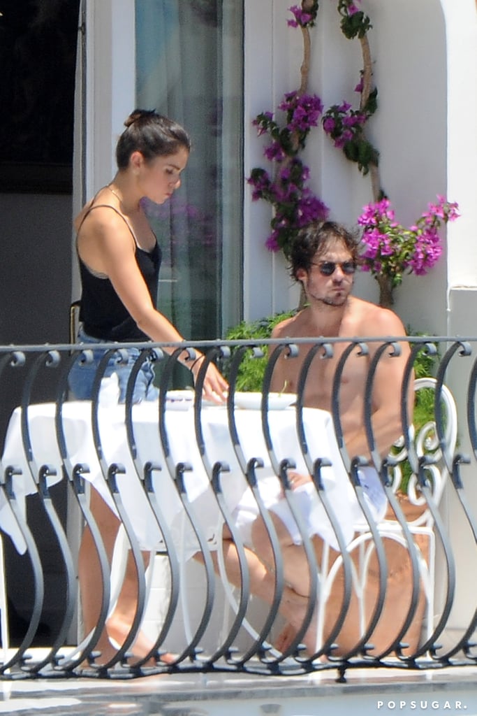Ian Somerhalder and Nikki Reed Show PDA in Italy | Pictures