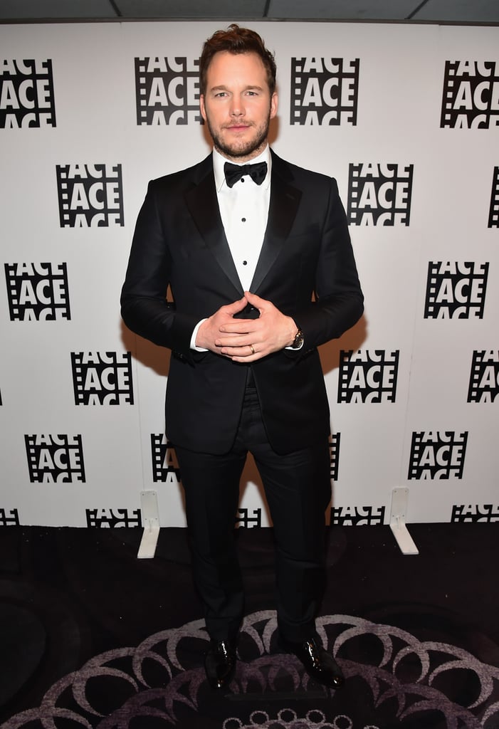 Chris Pratt looked dapper in a tux at the ACE Eddie Awards in Beverly Hills on Friday.