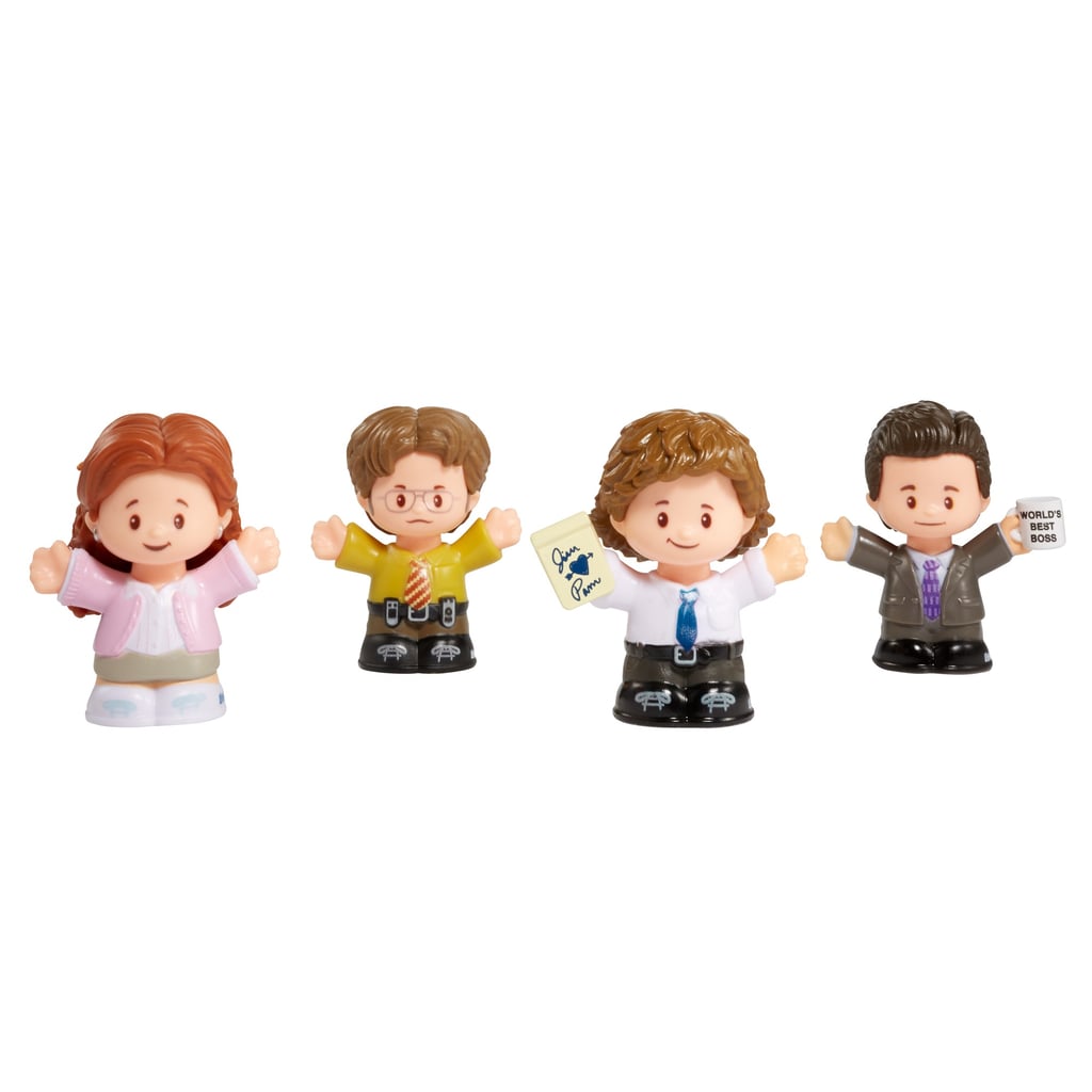 All 4 Fisher-Price Little People Collector The Office Figures