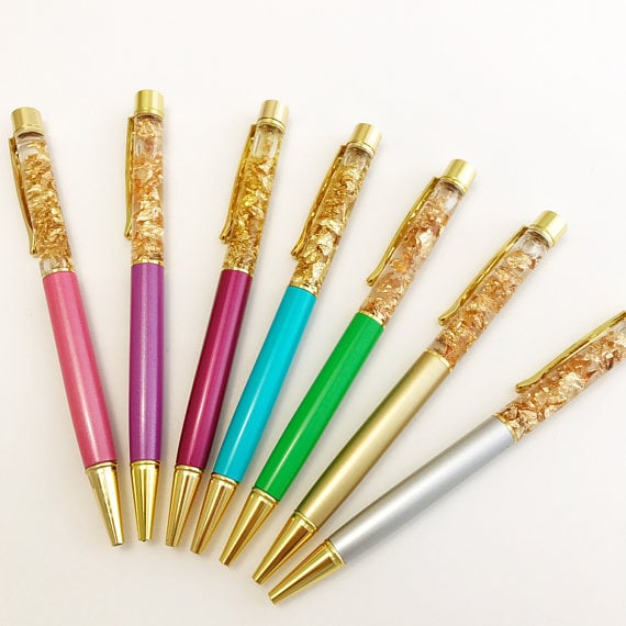 Gold Foil Ballpoint Pen