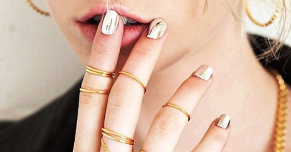 Nail snowflake designs cool winter nails christmas manicure snowflakes snow pretty hative awesome xmas holiday source manicures diy look Nail Decals | POPSUGAR Beauty