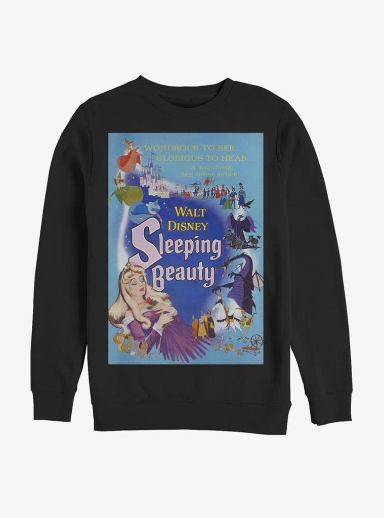 Disney Villains Maleficent Blue Sleeping Beauty Poster Sweatshirt