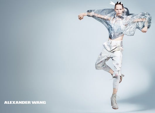 Aymeline Valade for Alexander Wang, by Craig McDean Aymeline Valade for Alexander Wang, by Craig McDean