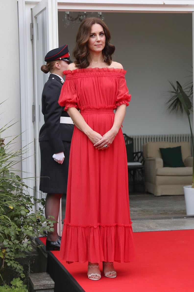 Kate in Alexander McQueen, July 2017