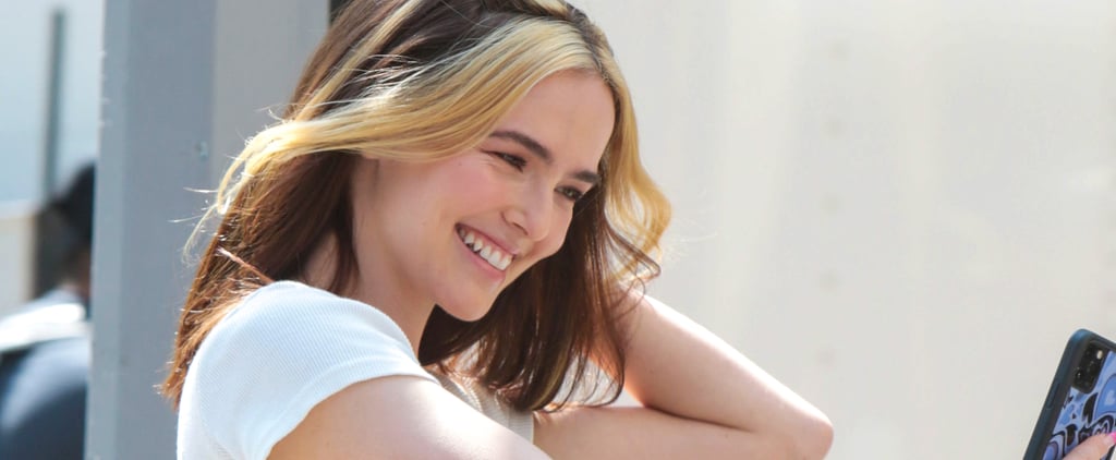 Zoey Deutch Debuts New "Money Piece" Highlights For Not Okay
