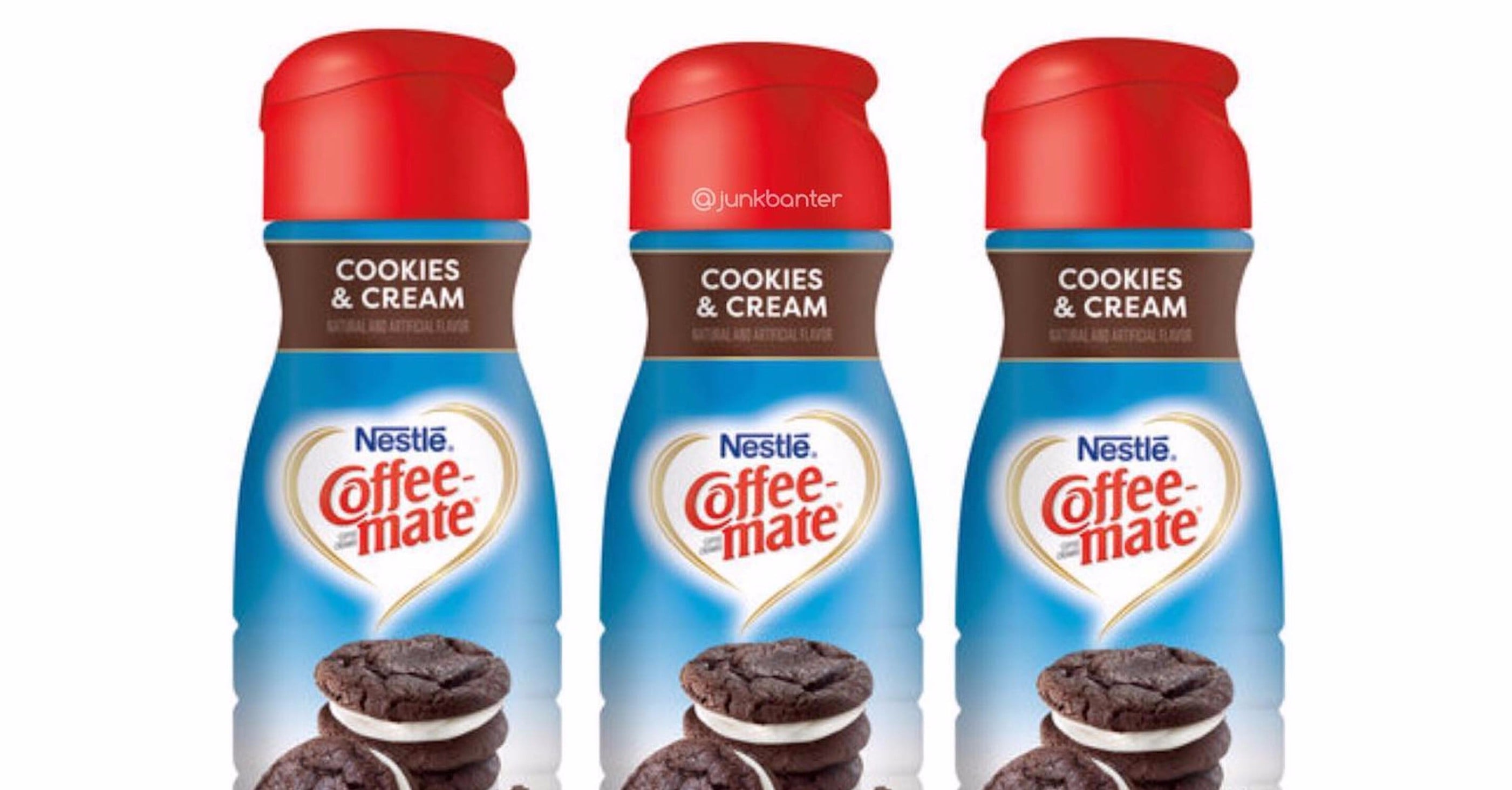 CoffeeMate CookiesandCream Creamer POPSUGAR Food