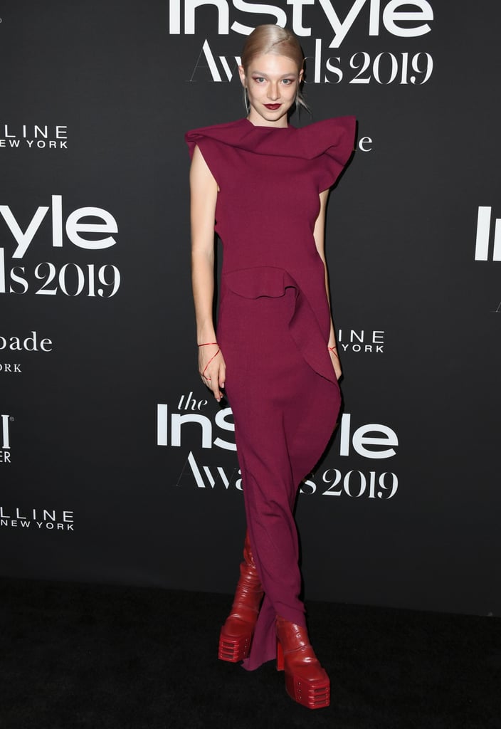 Hunter Schafer Wearing Rick Owens at the InStyle Awards 2019