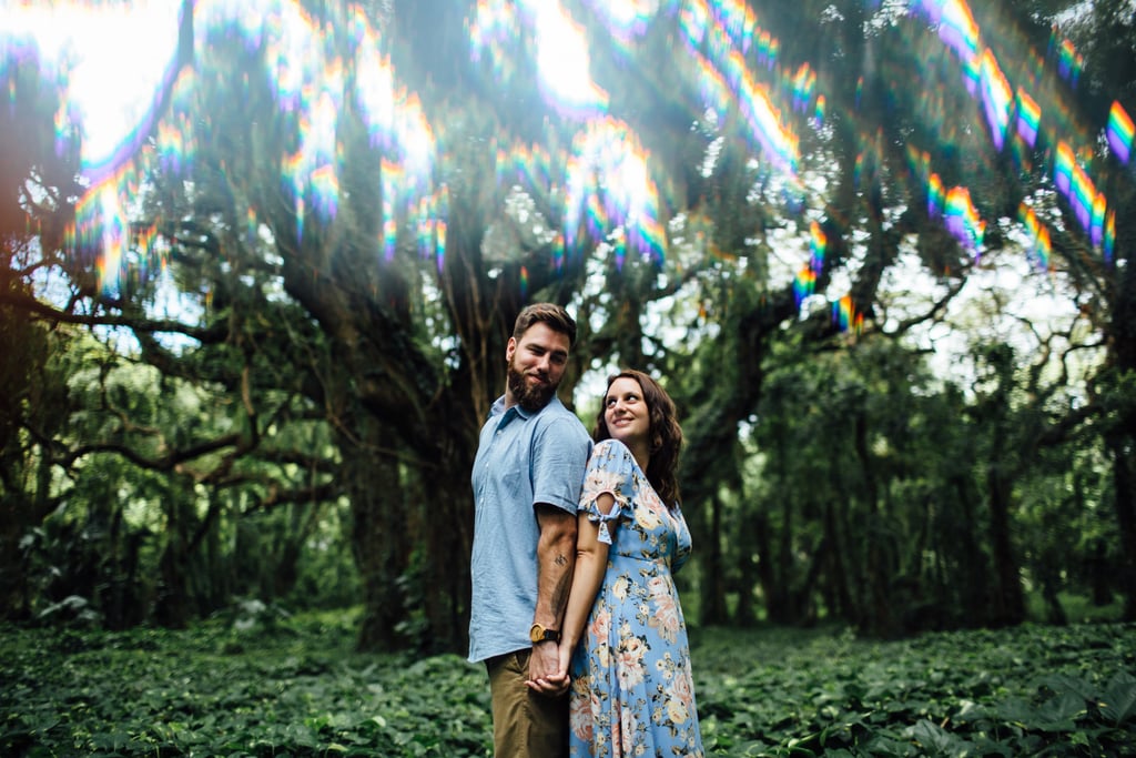 Hawaiian Jungle Engagement Shoot