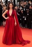 Catherine Zeta Jones Wows In an Ultra Plunging Gown at the Cannes Film Festival