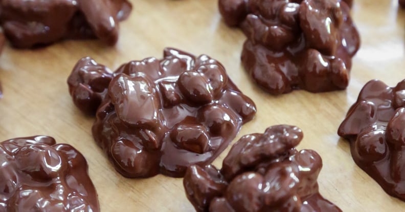 Crockpot Chocolate-Nut Clusters