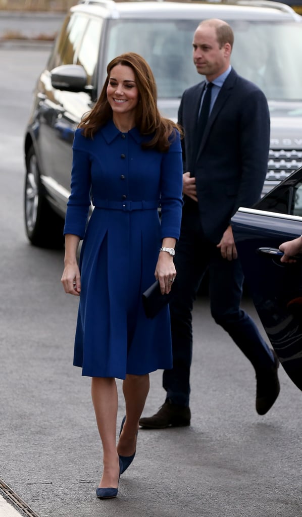 Prince William and Kate Middleton in South Yorkshire 2018