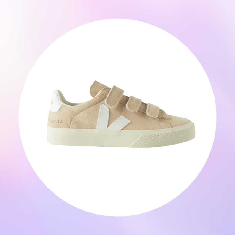 Shea McGee's Sneaker Must Have: Veja Recipe Chromefree Leather Almond White Sneakers