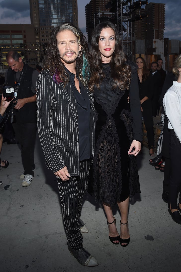 Liv And Steven Tyler Celebrities At New York Fashion Week September