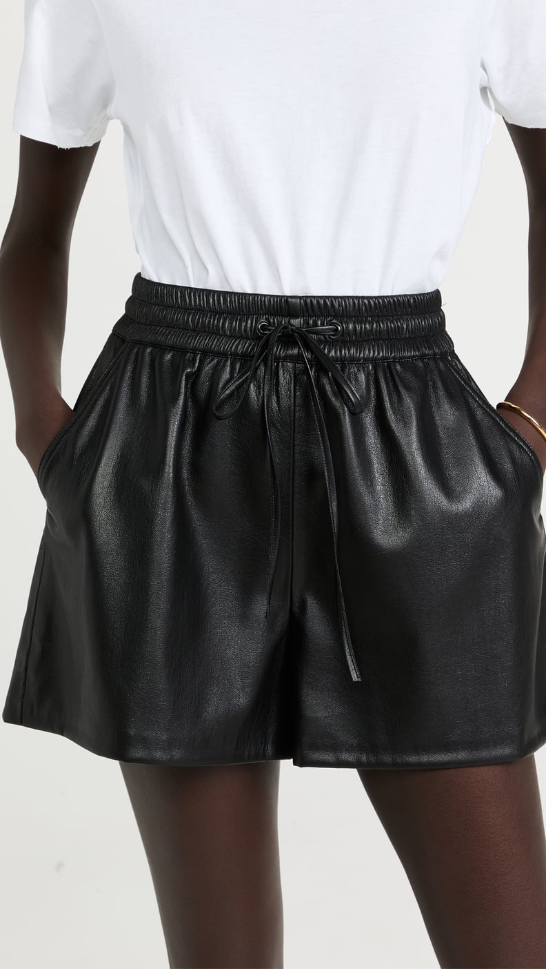 Leather Shorts: Good American Better Than Leather Shorts