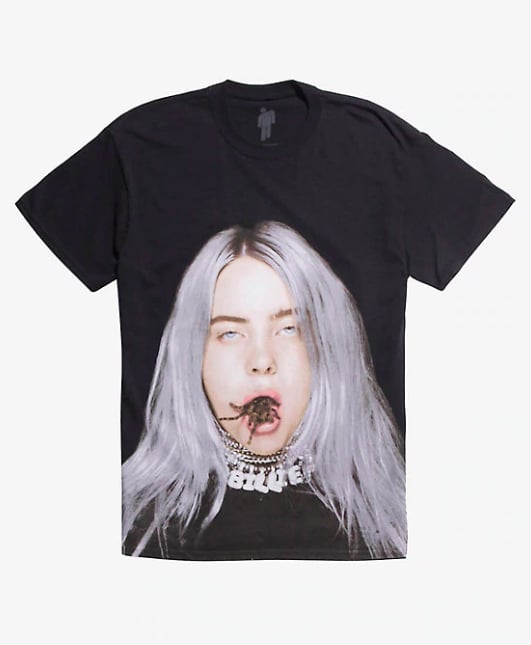 Billie Eilish Tarantula Mouth T-Shirt