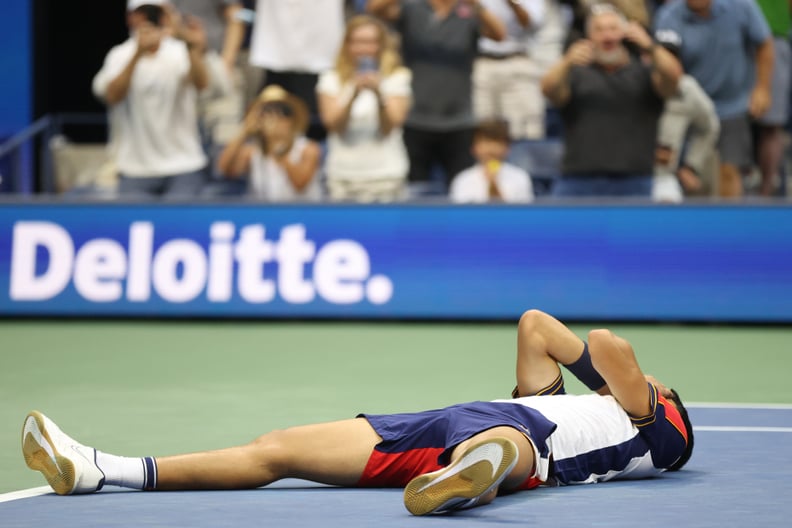 Carlos Alcaraz Beats No. 3-Seeded Stefanos Tsitsipas at the 2021 US Open